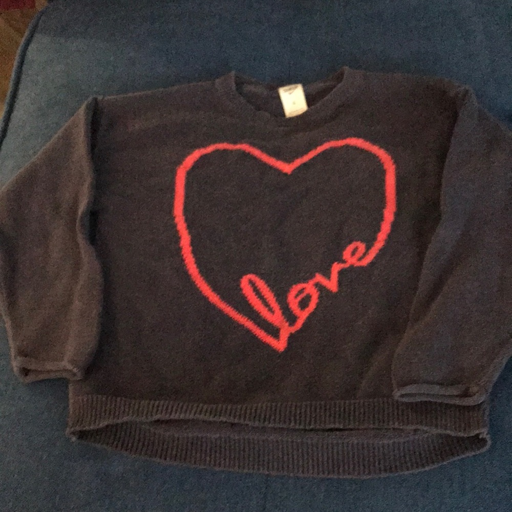 Osh Kosh “love” Sweater